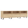 Meuble TV chêne sonoma 150x30x44,5 cm bois d'ingénierie 619732619732