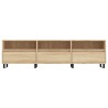 Meuble TV chêne sonoma 150x30x44,5 cm bois d'ingénierie 619732619732