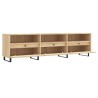 Meuble TV chêne sonoma 150x30x44,5 cm bois d'ingénierie 619732619732