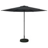 Parasol de jardin avec base 300 x 300 cm Polyester 619734619734