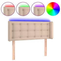 Tête de lit à LED Cappuccino 103x16x78/88 cm Similicuir 619739619739