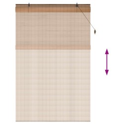 Store enrouleur Marron 160 x 220 cm Bambou 619742619742
