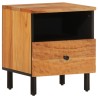 Tables de chevet 2 pcs 40x33x46 cm Bois d'acacia massif 619744619744
