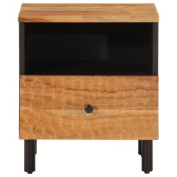 Tables de chevet 2 pcs 40x33x46 cm Bois d'acacia massif 619744619744