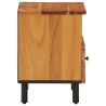 Tables de chevet 2 pcs 40x33x46 cm Bois d'acacia massif 619744619744