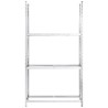 Porte-pneus à 3 niveaux Argenté 110x40x200 cm Acier 619746619746