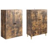 Ensemble de Meubles 2 pcs 66 x 34,5 x 95 cm Bois d'ingénierie 619749619749