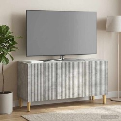 Meuble TV Gris béton 99 x 34,5 x 50 cm Bois d'ingénierie 619750619750