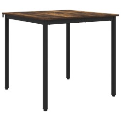Table de salle à manger / Table de repas 80 x 80 x 75 cm MÉTAL 619752619752
