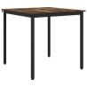 Table de salle à manger / Table de repas 80 x 80 x 75 cm MÉTAL 619752619752