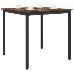 Table de salle à manger / Table de repas 80 x 80 x 75 cm MÉTAL 619752619752