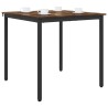 Table de salle à manger / Table de repas 80 x 80 x 75 cm MÉTAL 619752619752