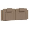 Coussin de tête de lit Viana cappuccino 120 cm similicuir 619754619754