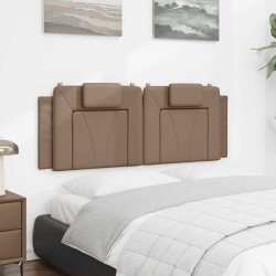Coussin de tête de lit Viana cappuccino 120 cm similicuir 619754619754