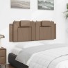 Coussin de tête de lit Viana cappuccino 120 cm similicuir 619754619754