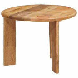 Tables basses gigognes 3 pcs Marron Bois de mangue massif 619755619755