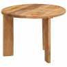 Tables basses gigognes 3 pcs Marron Bois de mangue massif 619755619755
