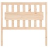 Tête de lit 105,5x4x100 cm Bois massif de pin 619759619759