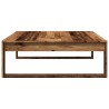 Table basse vieux bois 100x100x35 cm bois d'ingénierie 619776619776