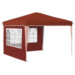 Tente de fête pop-up 288 x 288 x 245 cm Terre cuite 619780619780