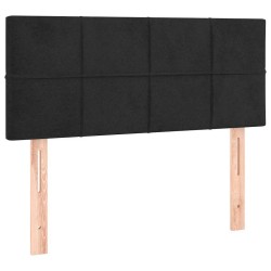 Tête de lit Noir 100x5x78/88 cm Velours 619783619783