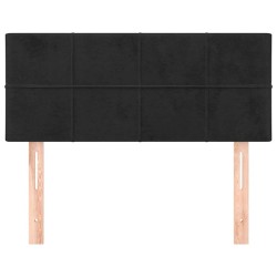 Tête de lit Noir 100x5x78/88 cm Velours 619783619783