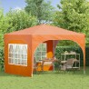 Tente de fête pop-up 290 x 290 x 245 cm Orange 619790619790