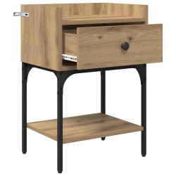 Table de chevet Chêne artisanal 40 x 29 x 60 cm 619792619792