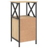 Table de chevet chêne sonoma 34x35,5x70 cm bois d'ingénierie 619793619793