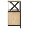 Table de chevet chêne sonoma 34x35,5x70 cm bois d'ingénierie 619793619793