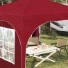 Tente de fête pop-up 290 x 290 x 245 cm Bordeaux 619796619796