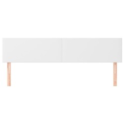 Têtes de lit Blanc 180x5x78/88 cm Similicuir 619797619797