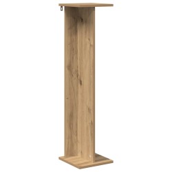 Support de Plante 2 pc Chêne Artisanal 25 x 25,5 x 100,5 cm 619806619806
