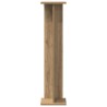 Support de Plante 2 pc Chêne Artisanal 25 x 25,5 x 100,5 cm 619806619806