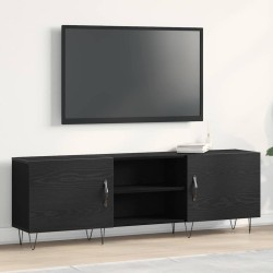 Ensemble meuble TV Montage mural Chêne noir 150 x 30 x 50 cm 619809619809