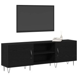 Ensemble meuble TV Montage mural Chêne noir 150 x 30 x 50 cm 619809619809