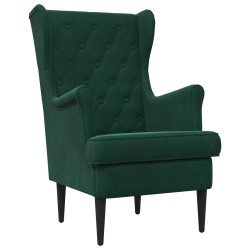 Fauteuil Vert foncé Velours 619810619810