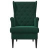 Fauteuil Vert foncé Velours 619810619810