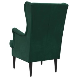 Fauteuil Vert foncé Velours 619810619810