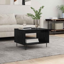 Table basse Chêne noir 60 x 50 x 40 cm Bois d'ingénierie 619815619815