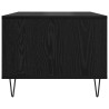 Table basse Chêne noir 60 x 50 x 40 cm Bois d'ingénierie 619815619815