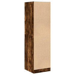 Armoire d'apothicaire chêne fumé 40x41x144,5 cm bois ingénierie 619819619819