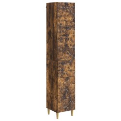 Ensemble de Meubles 2 pcs Chêne fumé 33 x 34,5 x 90 cm 619823619823