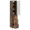 Ensemble de Meubles 2 pcs Chêne fumé 33 x 34,5 x 90 cm 619823619823