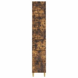 Ensemble de Meubles 2 pcs Chêne fumé 33 x 34,5 x 90 cm 619823619823