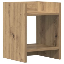 Support de Plante 2 pc Chêne Artisanal 30 x 30 x 40 cm 619830619830