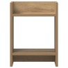 Support de Plante 2 pc Chêne Artisanal 30 x 30 x 40 cm 619830619830