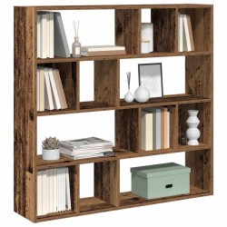 Bibliothèque/Séparateur de pièce vieux bois 105x24x102 cm 619831619831