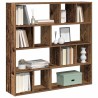 Bibliothèque/Séparateur de pièce vieux bois 105x24x102 cm 619831619831