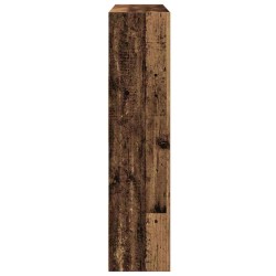 Bibliothèque/Séparateur de pièce vieux bois 105x24x102 cm 619831619831